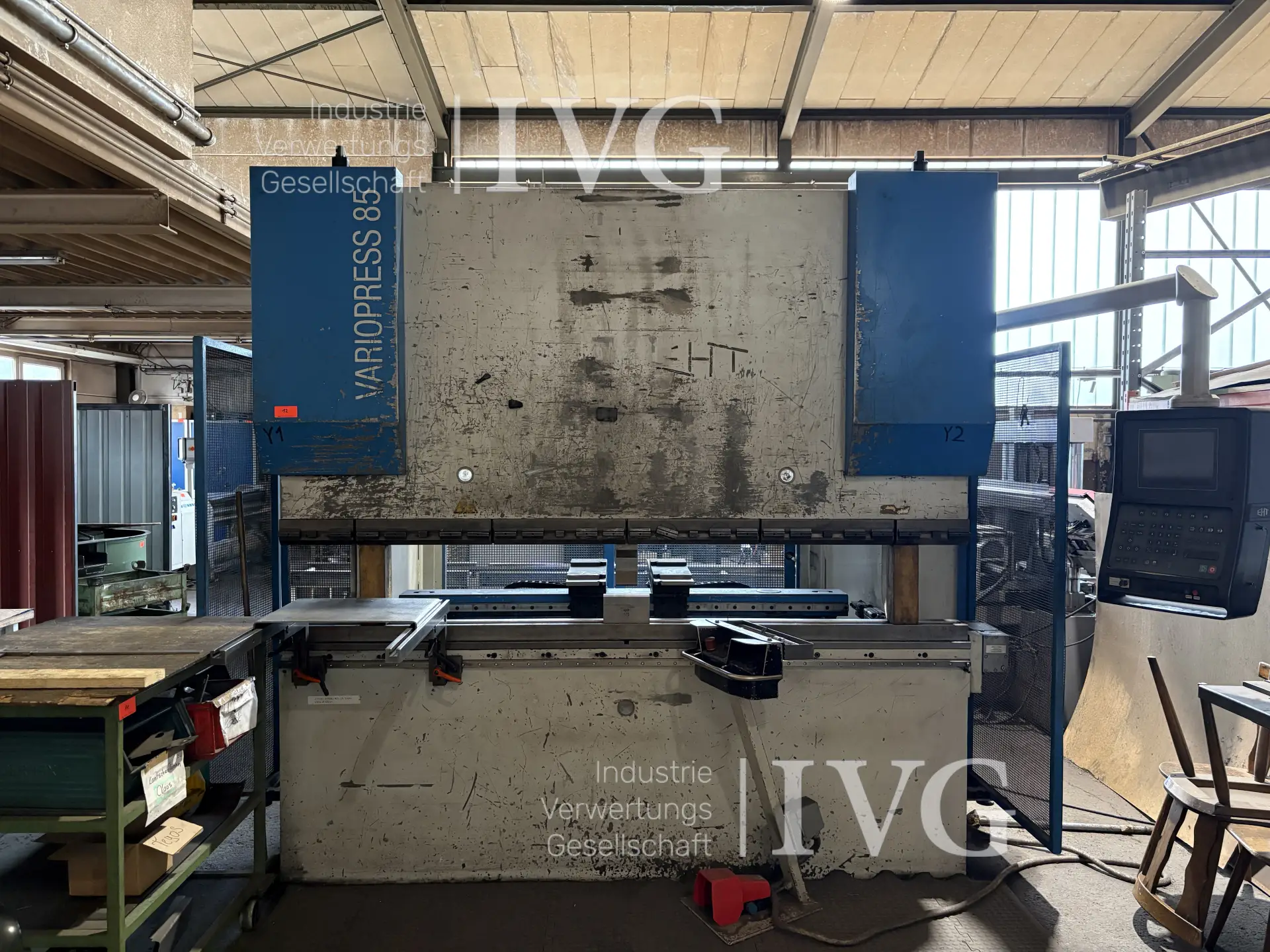 hydraulische Abkantpresse EHT Varioprest 85-25